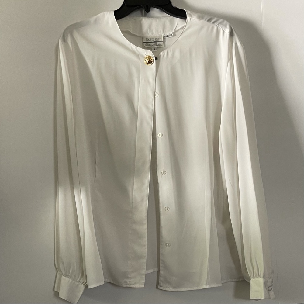 Vintage white blouse